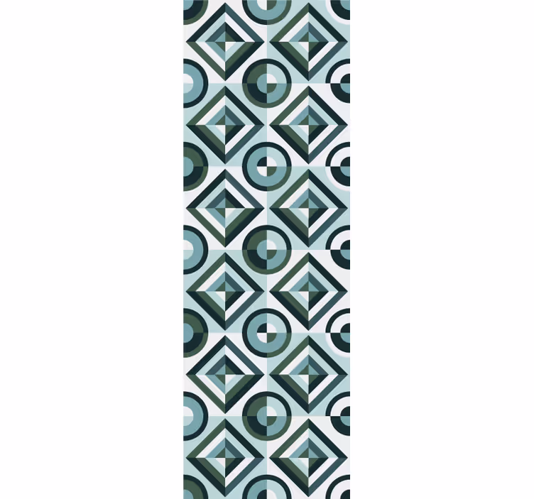 Teenage roller blind vintage tile design vector illustration - TenStickers