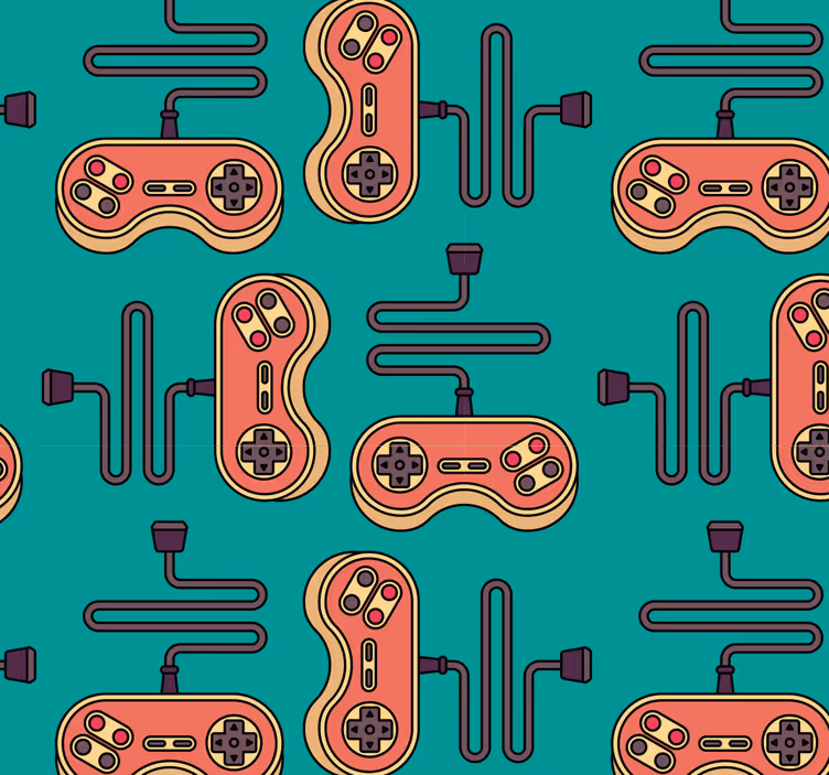 Teenage roller blind gaming design - TenStickers