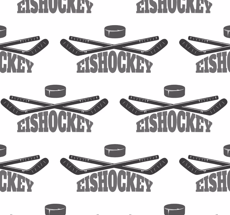 Teenage roller blind ice hockey design - TenStickers