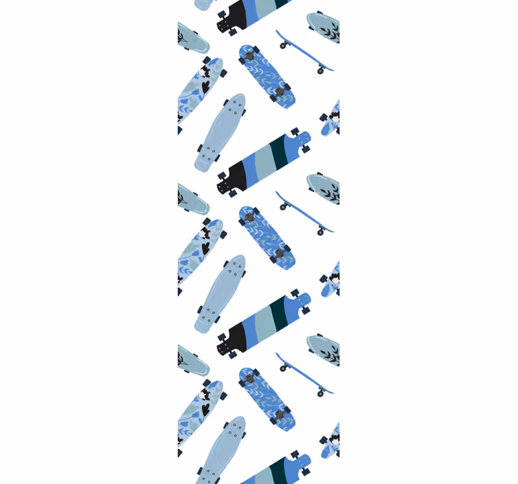 Teenage roller blind skateboards design - TenStickers