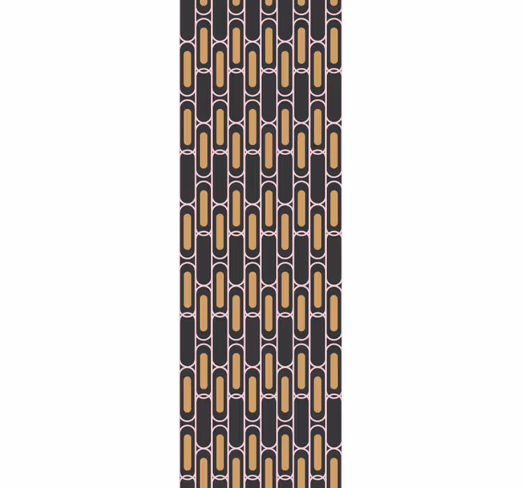 Modern roller blind geometric line design - TenStickers