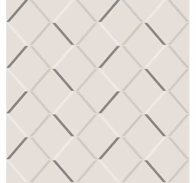 Modern roller blind nordic diamonds - TenStickers