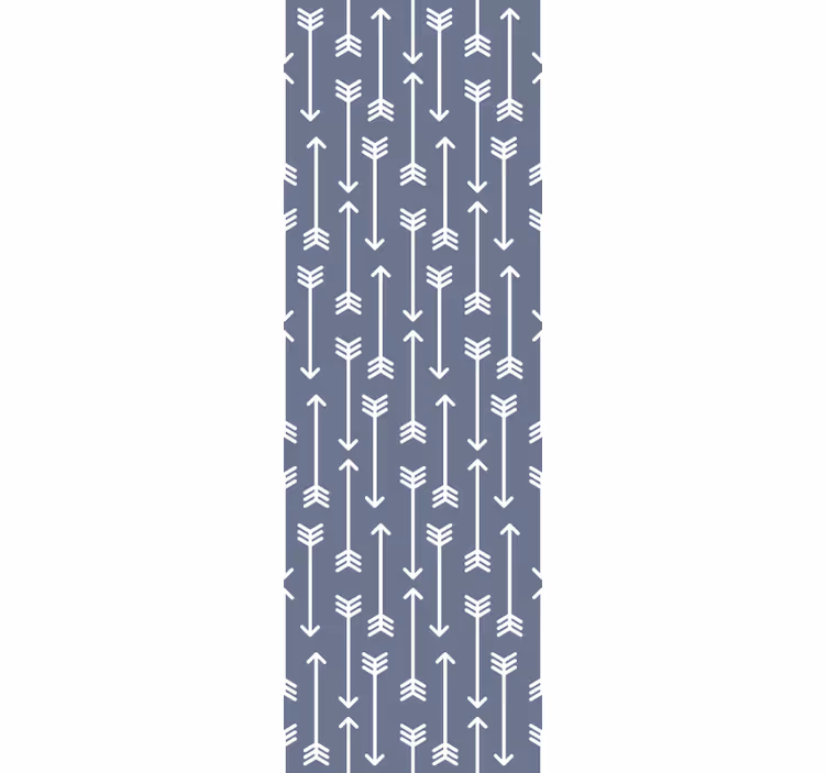 Modern roller blind with minimalist arrow stripes - TenStickers