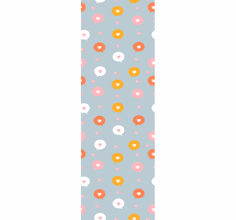 Modern roller blind love note templates icon - TenStickers