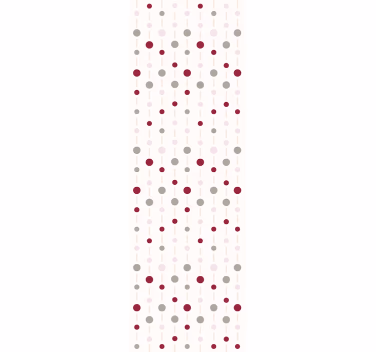 Modern roller blind with pastel dot pattern lines - TenStickers