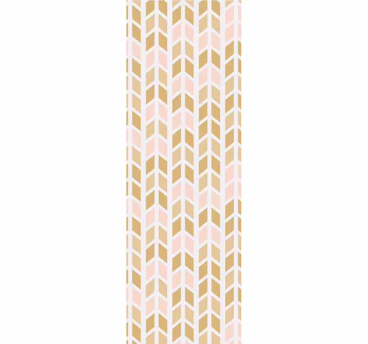 Modern roller blind with vibrant symbol patterns - TenStickers