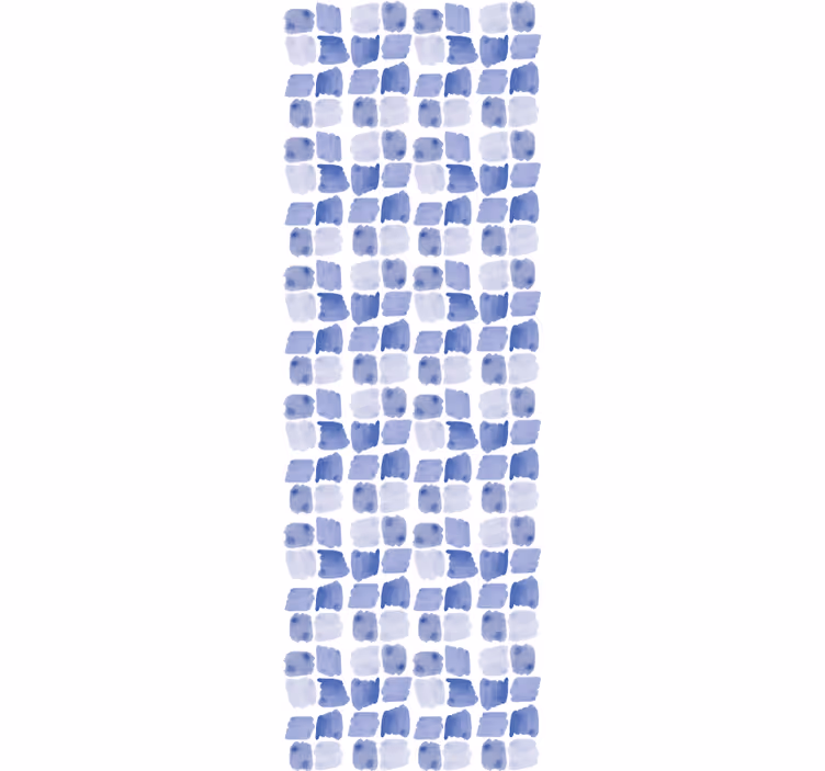 Modern roller blind with random square halftone pattern - TenStickers