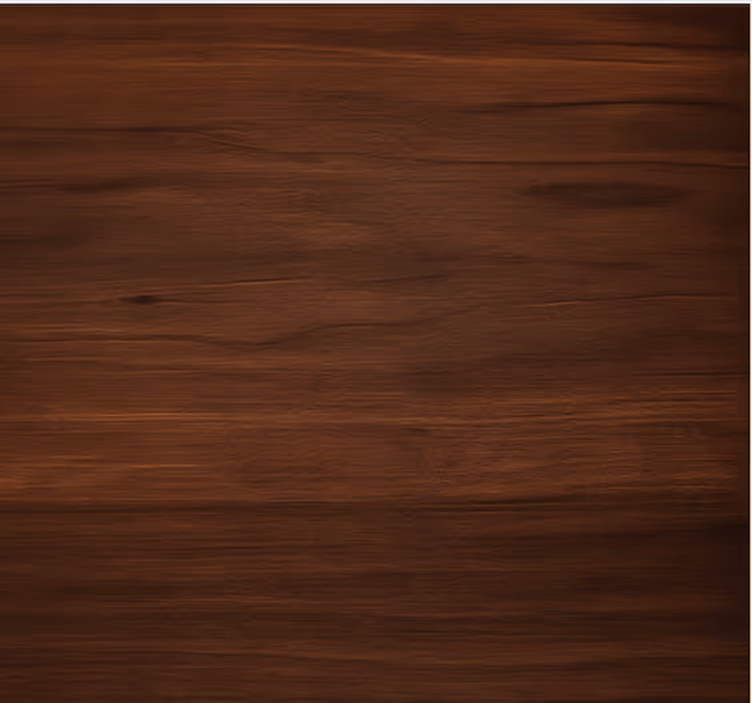 Texture roller blind polished dark walnut grain - TenStickers