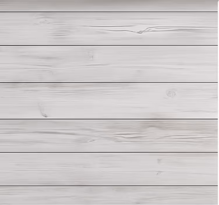 Texture roller blind horizontal white-washed timber - TenStickers