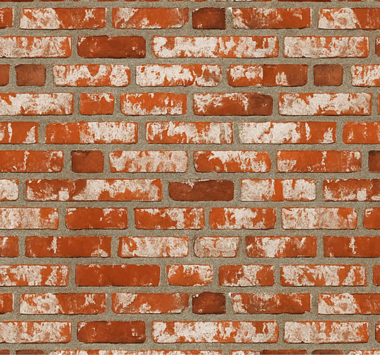3d brick roller blind for living room - TenStickers