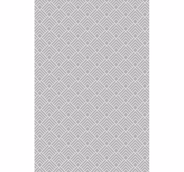 Grey roller blind with light grey zigzag lines - TenStickers
