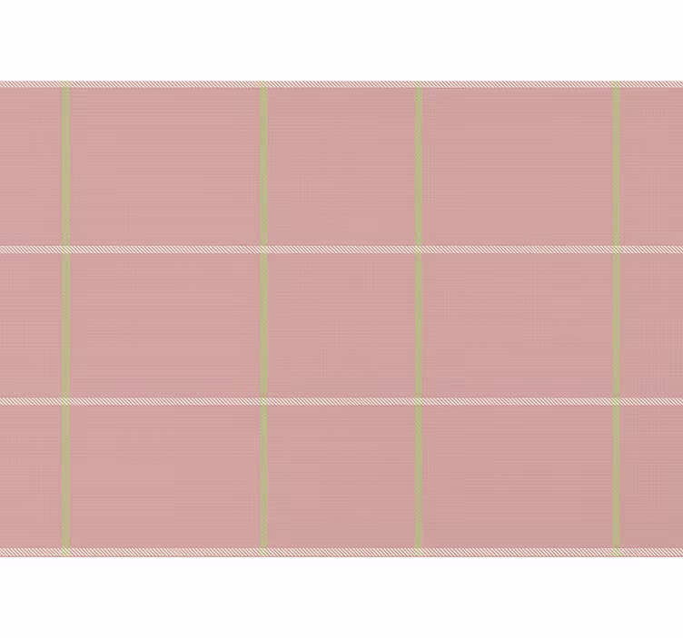 Pink roller blind with modern pink pattern - TenStickers