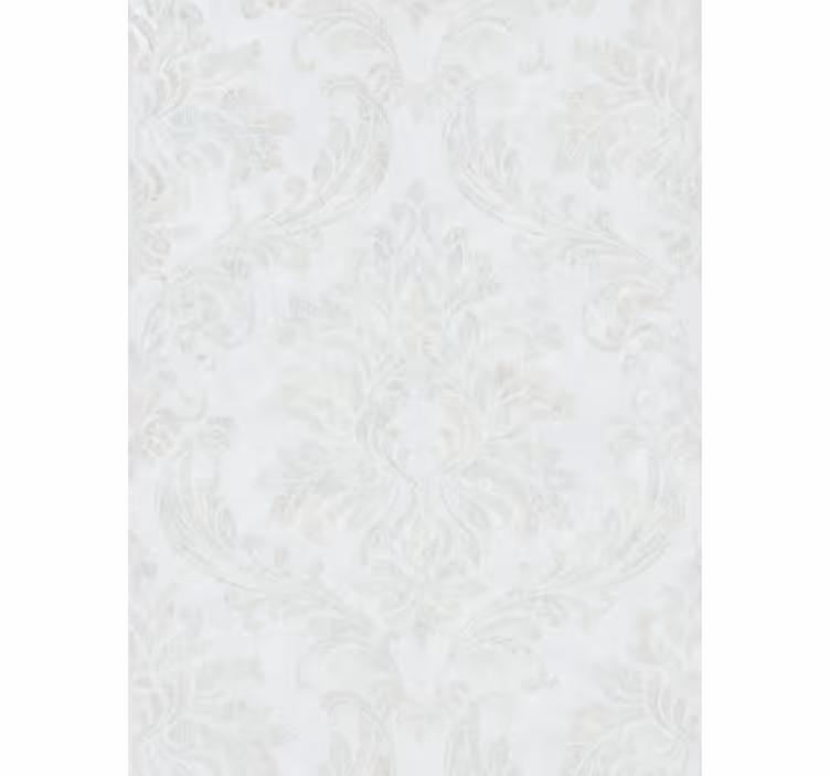 Elegant roller blind with damask floral design - TenStickers