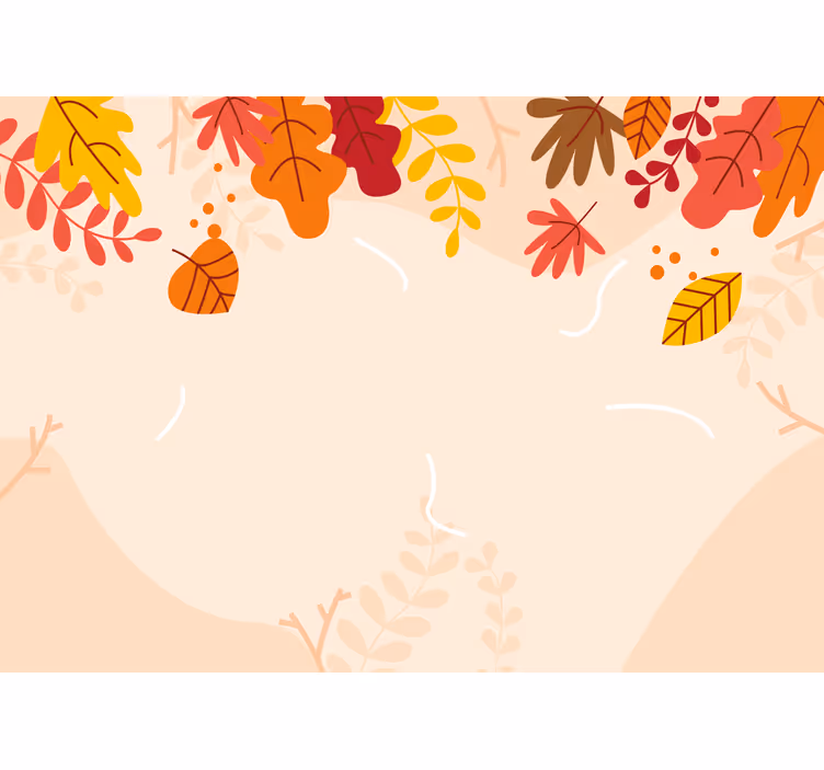 Roller blind for kitchen window autumn harvest - TenStickers