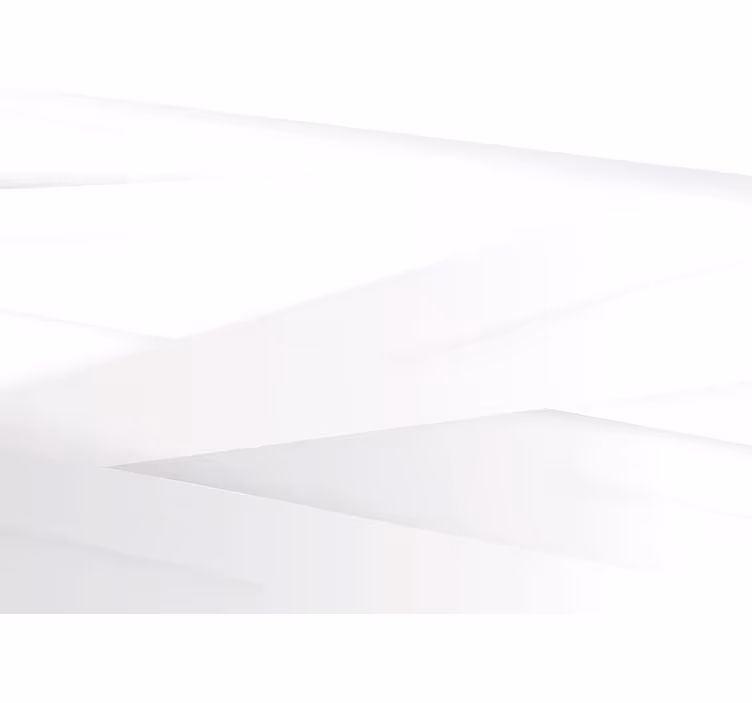 White roller blind with abstract white pattern - TenStickers