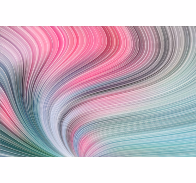 Roller blind for living room with multicolor stripes - TenStickers