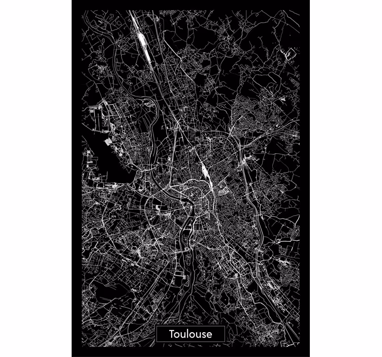 Toulouse roller blind for living room - TenStickers