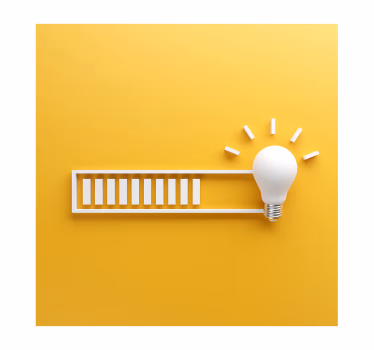 Yellow roller blind for a bright and cheerful space - TenStickers