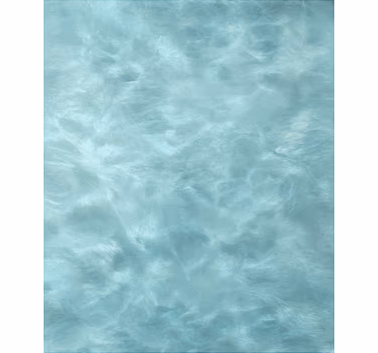 Blue roller blind with water ripple design - TenStickers