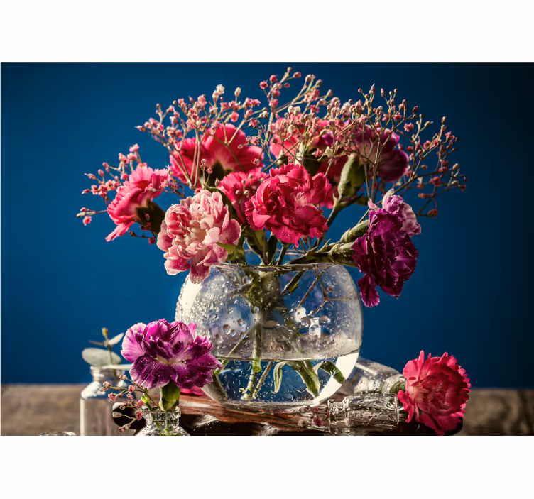 Clove in glass roller blind for living room - TenStickers
