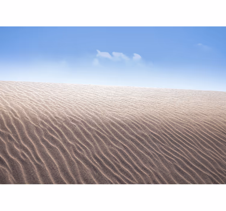 Roller blind for living room desert sand stripes - TenStickers