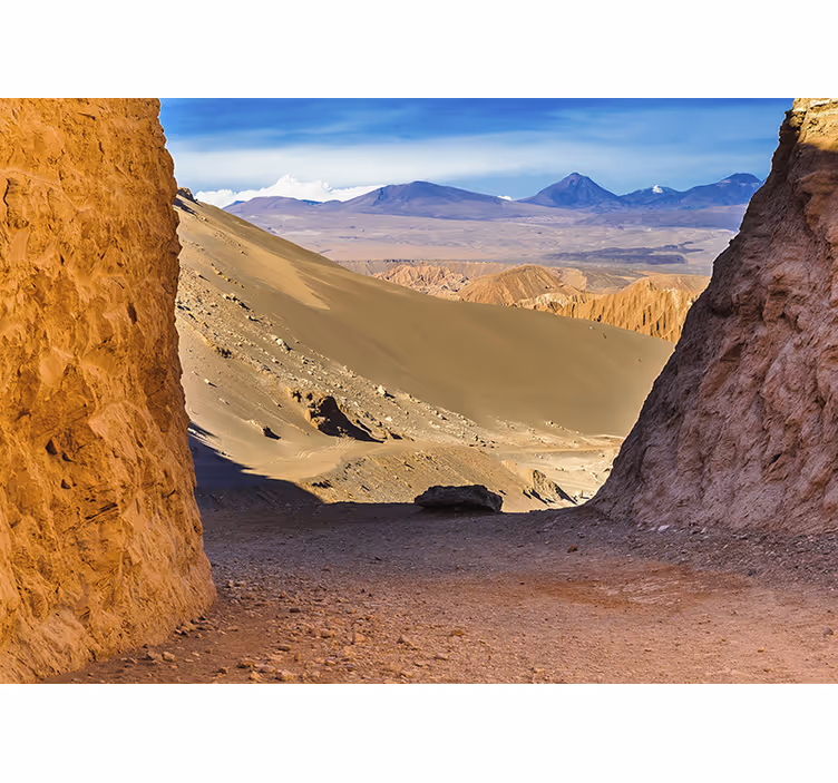 Roller blind for living room atacama desert pattern - TenStickers
