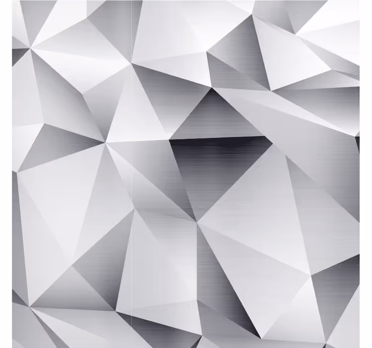 Silver cosmic geometric pattern roller blind for living room - TenStickers