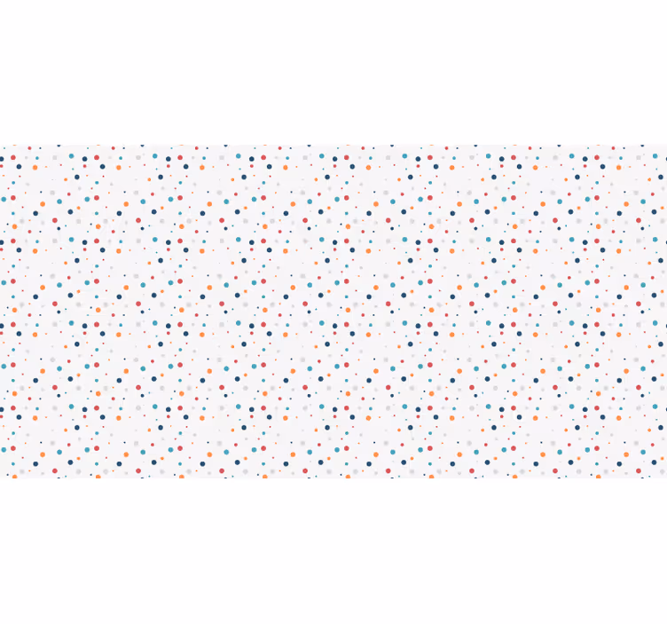 Grey roller blind for kids in nordic style with dots - TenStickers