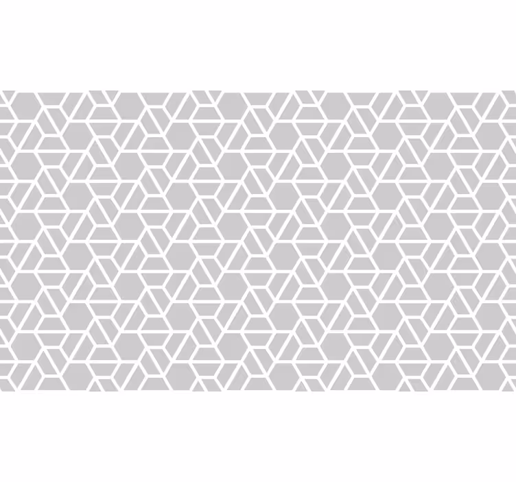 Grey roller blind in modern gray pattern - TenStickers