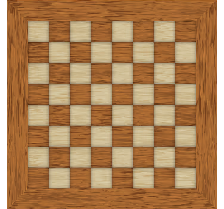 Chessboard bedroom roller blind - TenStickers
