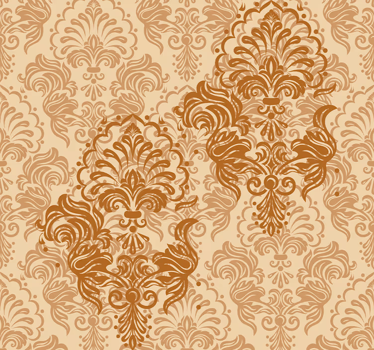 Vintage roller blind with timeless classic designs - TenStickers