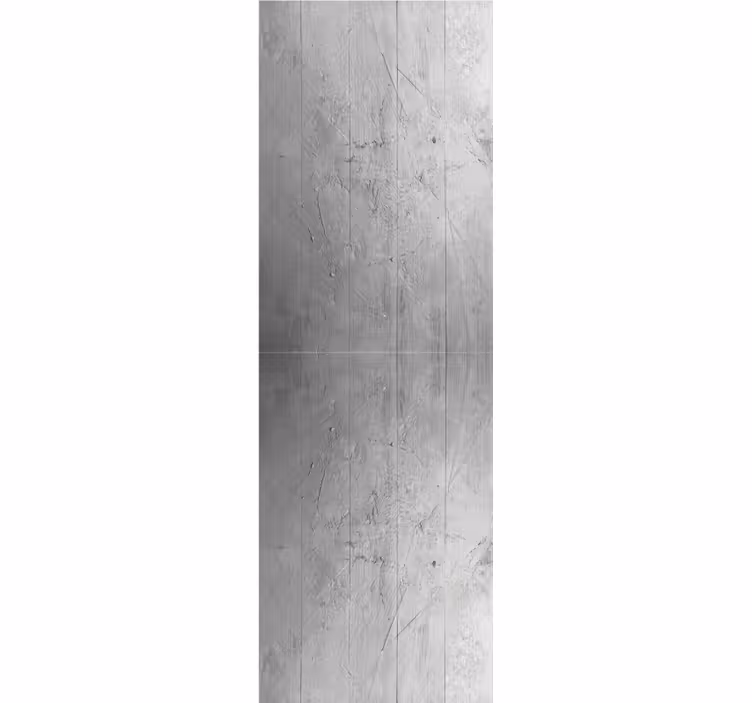 Vintage roller blind in retro raw gray concrete style - TenStickers