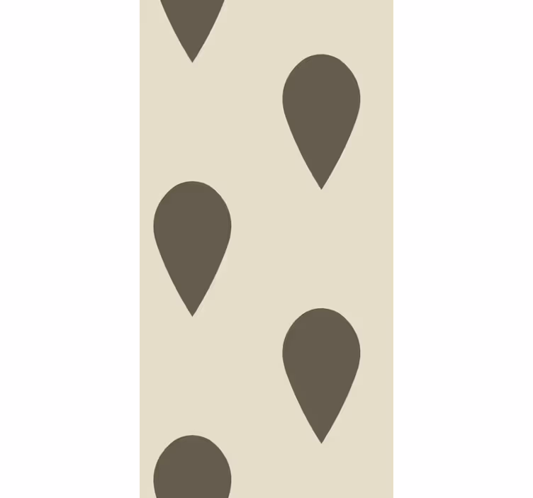 Vintage roller blind in classic european style - TenStickers