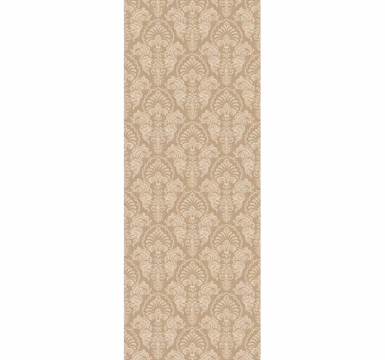 Vintage roller blind classic floral design - TenStickers