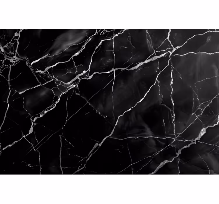 Black roller blind with marble effect - TenStickers
