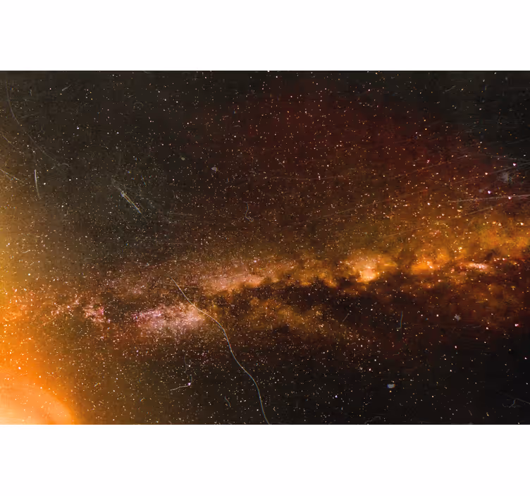Cosmic rain roller blind for living room - TenStickers
