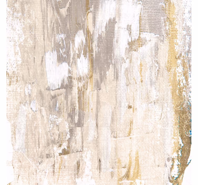 Roller blind for living room abstract white forest art - TenStickers