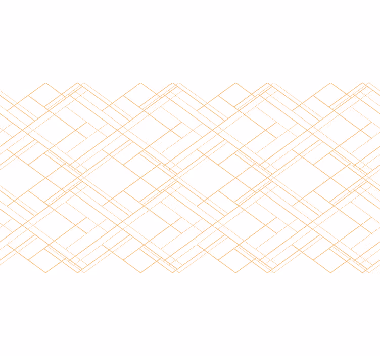 White roller blind with geometric lines pattern - TenStickers