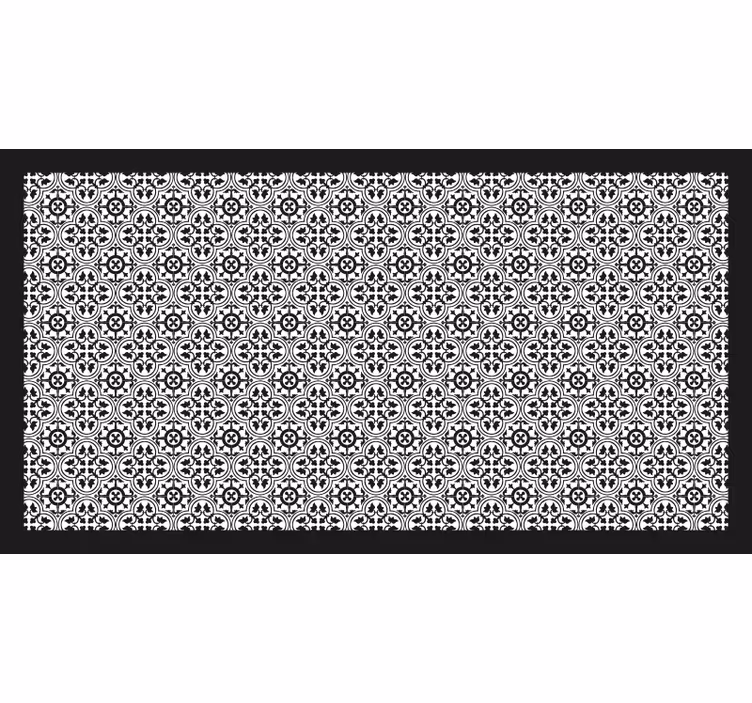 Grey roller blind floor stickers - TenStickers