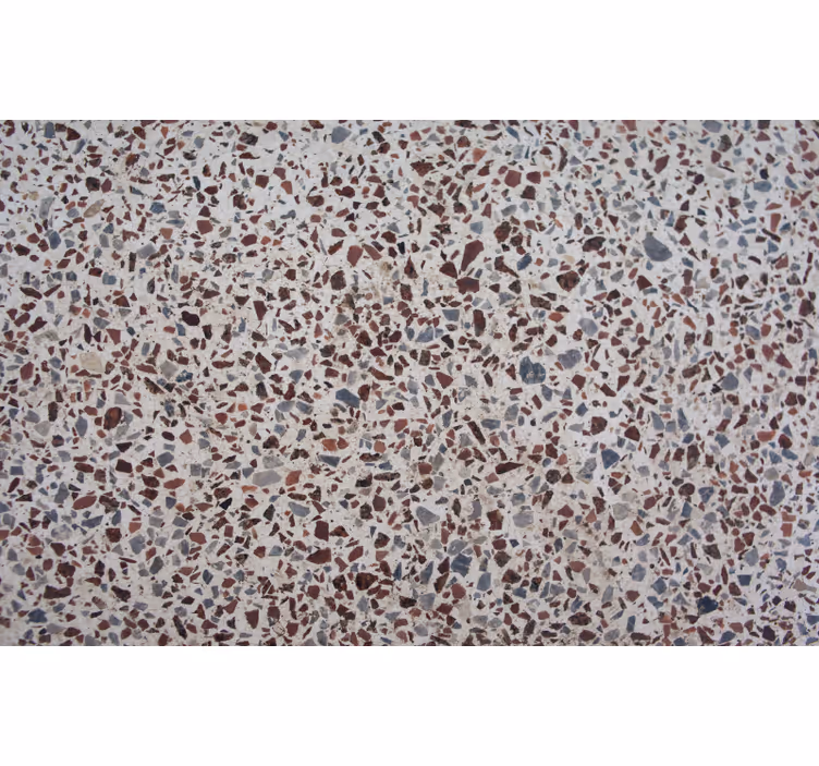 Grey roller blind in terrazzo grey color - TenStickers