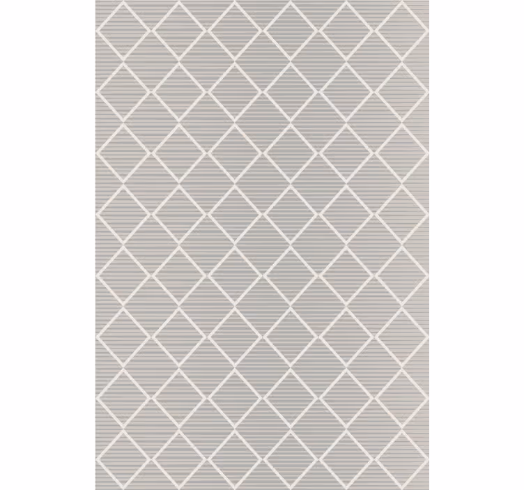 Grey roller blind with irregular gray rhombuses - TenStickers