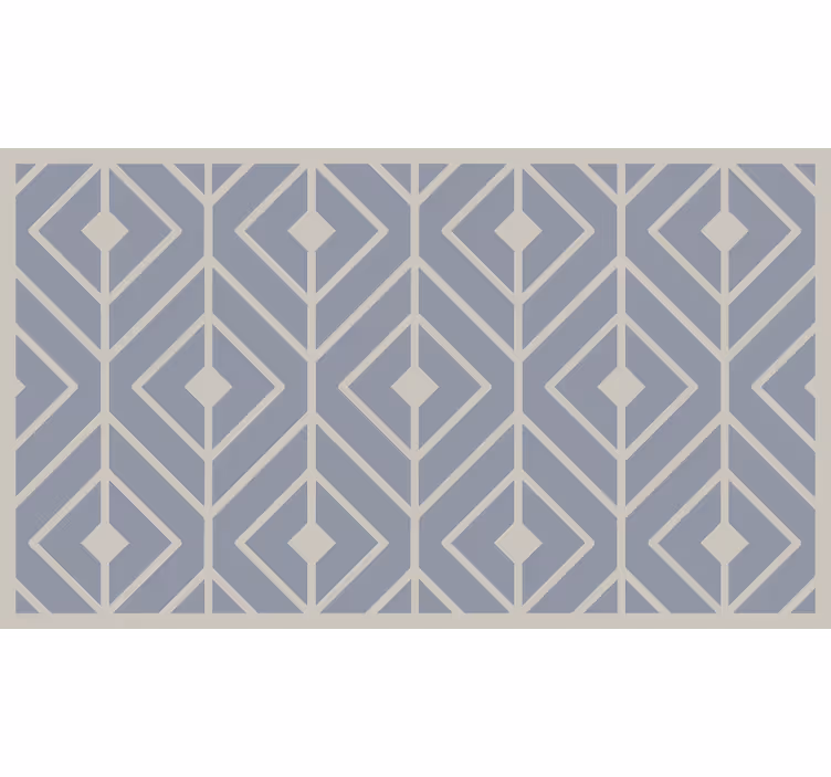 Grey roller blind with contemporary geometric design - TenStickers