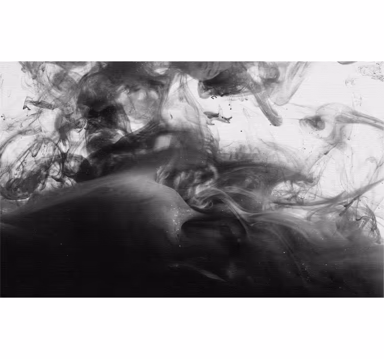 Grey roller blind dense grey haze cloud - TenStickers