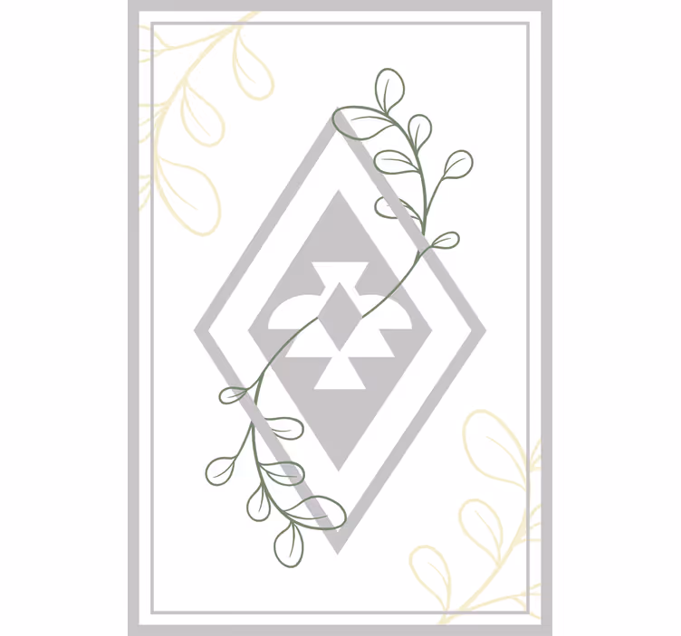Roller blind for living room anumka mapuche design - TenStickers