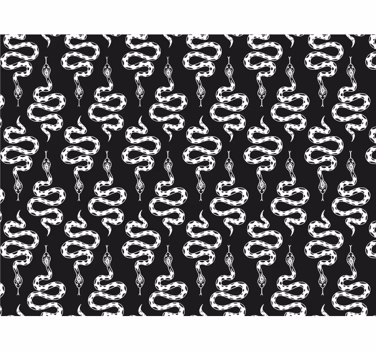 Bedroom roller blind with snakeskin pattern - TenStickers