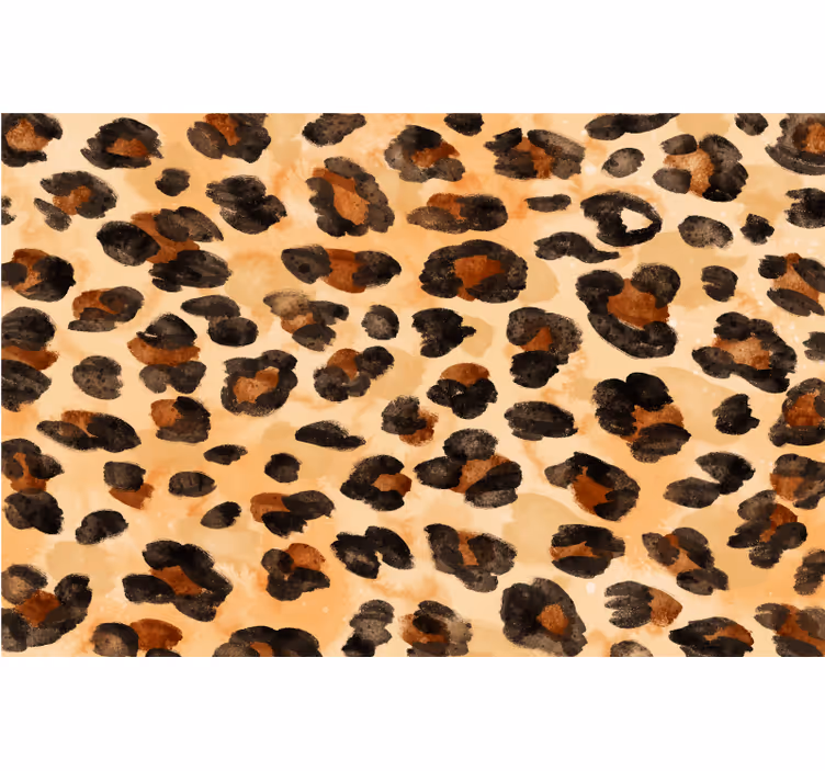 Cheetah skin bedroom roller blind - TenStickers
