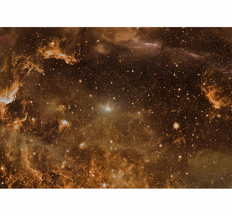 Bedroom roller blind mysterious clouds cosmos - TenStickers