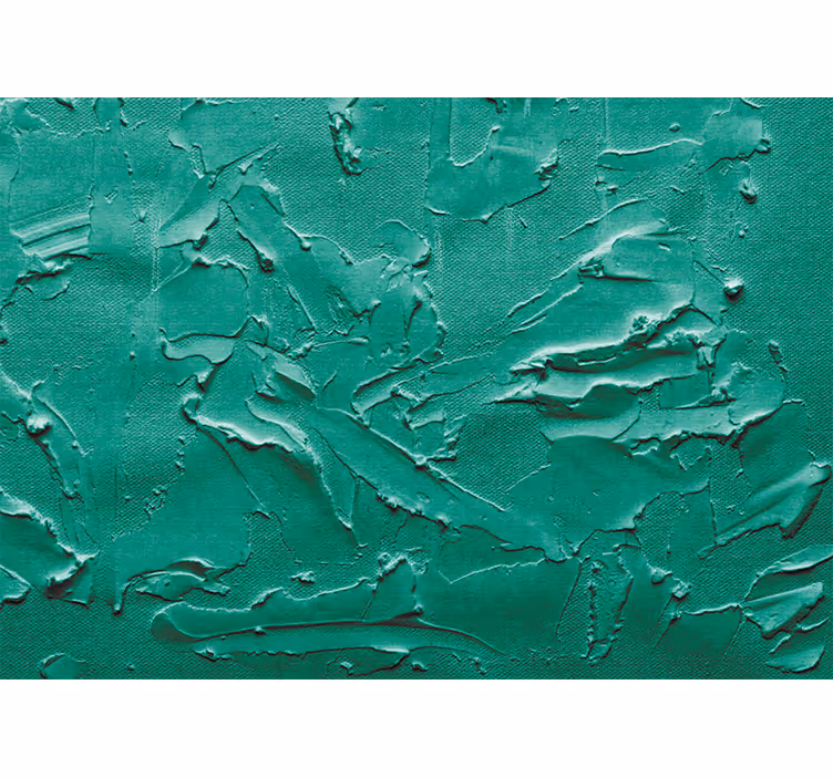 Bedroom roller blind in scandinavian abstract green art - TenStickers