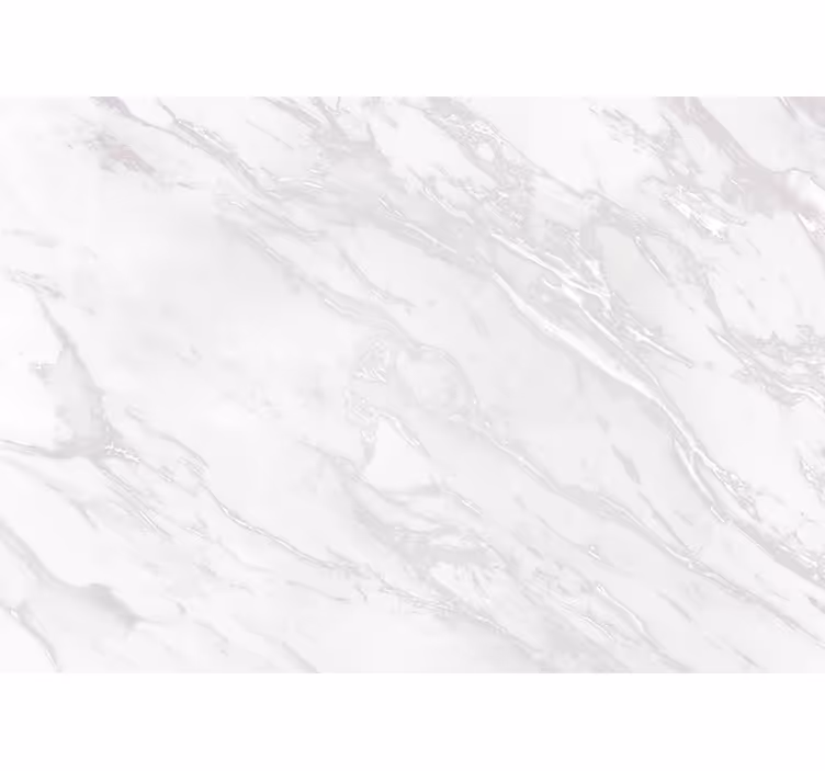White roller blind aesthetic white marble mural - TenStickers