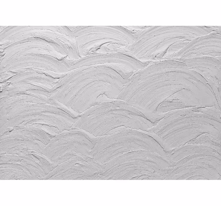 White roller blind with gray wavy cement texture - TenStickers